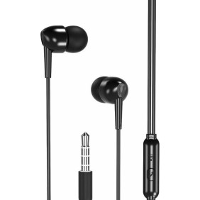 Handsfree με Βύσμα 3.5mm Μαύρο